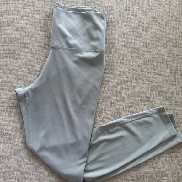 Nike Grey Yoga Leggings - Picture 1 of 3